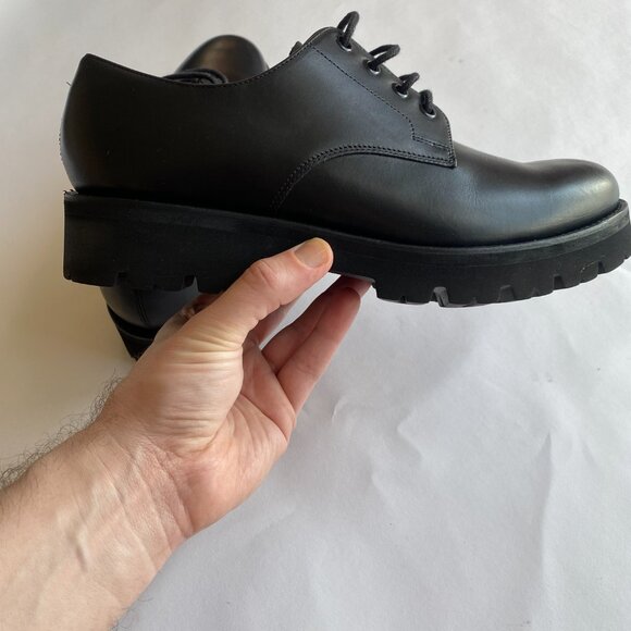 Grenson Mens Derby Black Leather sz11 main image 5